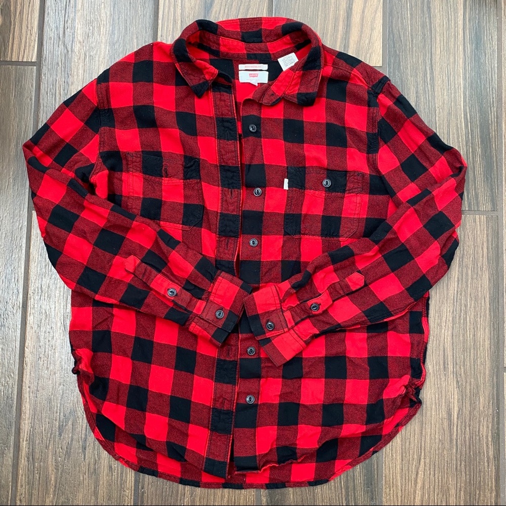 Boyfriend Fit Levi's Flannel